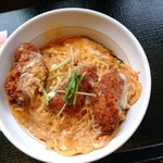 なか卯 - お店一押しの牡蠣とじ丼