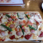 &自家製ピザランチセット