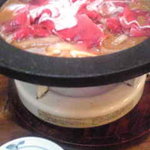 Kogane - ぼたん鍋（イノシシ肉を入れました）