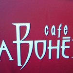 Cafe La Boheme - 看板