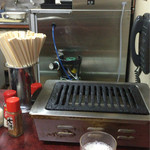 鈴見焼肉 - 焼き台