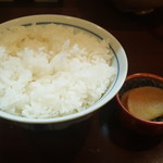 みそかつのかつ匠 - ライス