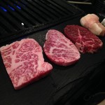 焼肉 Bar jam - お肉set 800yen(内容による)