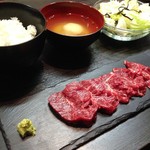 焼肉 Bar jam - ハラミランチ 850yen