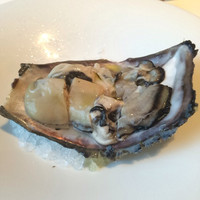 イタリアン オット - 岩牡蠣。隣の写真のトマトと一緒に食べます