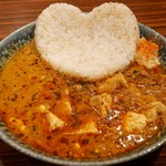 北新地　林家 - スパンキー麻婆カレー&チキンキーマちょいがけ