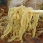 手打ち中華そば きはち - 手打ち中華そばの麺