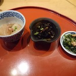 たき下 - 小鉢、香の物