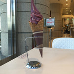 カフェ・ディ・フェスタ - 巨峰ソフトクリーム 2016/01/15