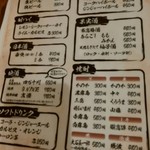 地魚酒場 魚八商店 - 飲み物メニュー