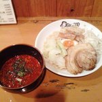 たぁすけ - 広島つけめん（ひやあつ）50辛（800円+30円×9=1,070円)