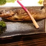 萬来 - 岩魚の塩焼き