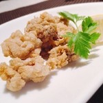 横浜馬車道 旬の肉料理イタリアン オステリア・アウストロ - 2016.10.  穴熊の脳味噌のフリット