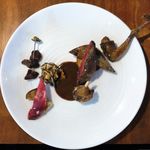 calme - 優雅で感傷的な森鶉のロースト　ソース・サルミ