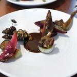 calme - 優雅で感傷的な森鶉のロースト　ソース・サルミ