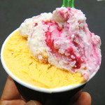 ジェラテリア アクオリーナ - なんとか･アイ･なんとか（右上）とパンプキン･メイプル