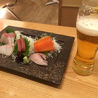 京都石塀小路豆ちゃ 有楽町 - お造り5種