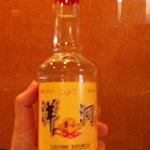 鑫福 - アルコール度数４２度！もちろんストレートで飲みます。