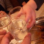 鑫福 - アルコール度数４２度！もちろんストレートで飲みます。