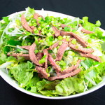 Salted tongue salad