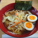 かうべる - かうべる ＠中板橋 やさしい味の醤油ラーメン 味たまご入り 税込500円