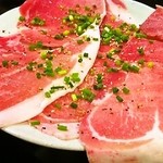 Large grilled Joshu pork shabu-shabu-shabu