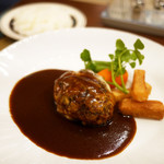 58598029 - ハンバーグランチ160g + ゴーダチーズ ¥2,052（税込）