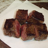 鉄板焼　堂島 - お肉