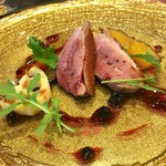 ユーロダイア - 北海道産スノーホワイトチェリーバレー鴨のロースト 果実のソース