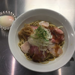 FLAT HAND フジ家 - まぜそば
      しょうゆ