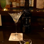 バー アトリウムギンザ - 京都「季の美」クラフトジンのマティーニ