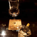 バー アトリウムギンザ - ダイヤモンドみたいなグラッパ「ディアマンテ」。素敵すぎです～