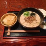 豆乳ラーメン専門店 豆禅 - きのこ山椒豆乳ラーメンセット