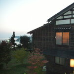 能登半島  郷土料理の宿 さんなみ - お部屋からの眺め（夜）