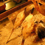 能登半島  郷土料理の宿 さんなみ - 海餅（かいべい）アップ