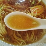 進来軒 - 端麗なスープだが確りした風味が好い…