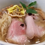 ボニートスープヌードルライク - ポルチーニ香るアサリと鰹の塩らぁめん（11月某日限定）