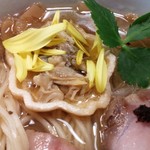 ボニートスープヌードルライク - ポルチーニ香るアサリと鰹の塩らぁめん（11月某日限定）