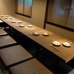 Teppanyaki Sakura - 【歓送迎対応】８名様～１８名様でご利用できる掘りごたつ式の完全個室♪２３名様～３０名様でお店貸切も出来ます♪