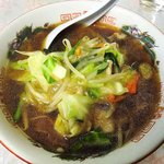 山海亭 - 山海亭 ＠葉山 サンマーメン ６００円