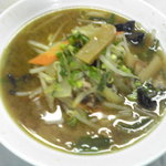 清華 - 2010/11/25 味噌ラーメン730円、シンプルで好感触！