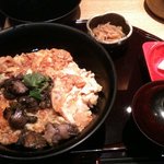 とり神楽 - 炭火焼親子丼♪