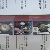 荒井屋 万國橋店 - メニューです。