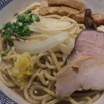 煮干し中華そば一燈 - 濃厚煮干し和えそば　ニボーン