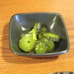 六五郎 - サービスの香の物