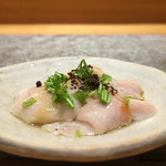 丸新 - 宮城県産3.9㌕の活鮃の白子