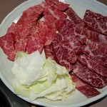 焼肉 わきや - 2016/10/30
                                カルビ、上マクミ