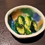 銀山亭 - 2016/11/2 キューリキムチ 390円