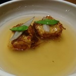 創作酒庵 彩蔵 南浦和 - 生成コース③品目…揚げ出し土佐豆腐