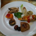ボガマリ・クチーナ・マリナーラ - 前菜盛り合わせ（2016年7月）